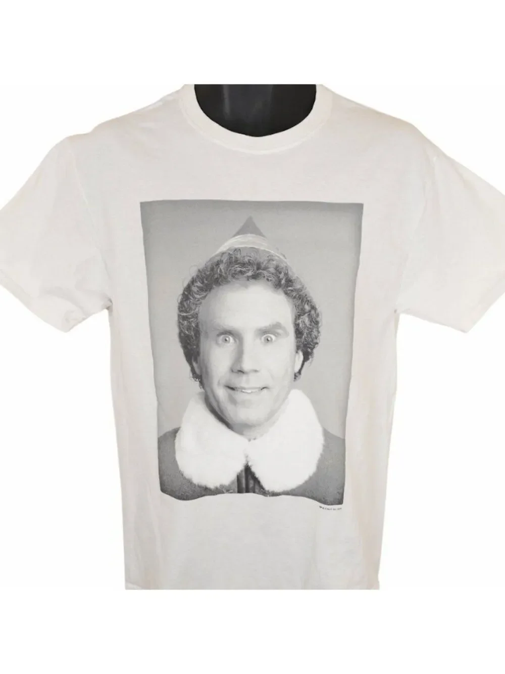 Elf Movie T Shirt Mens Size Medium White Christmas Will Ferrell Buddy